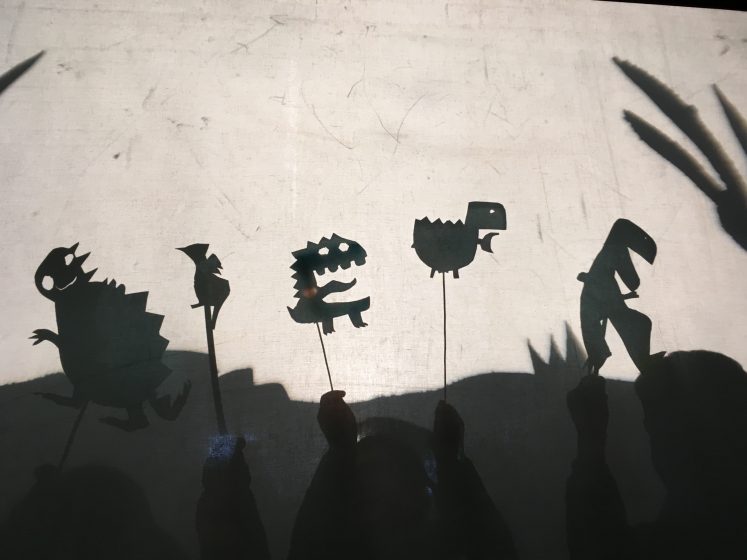 Shadow puppet characters