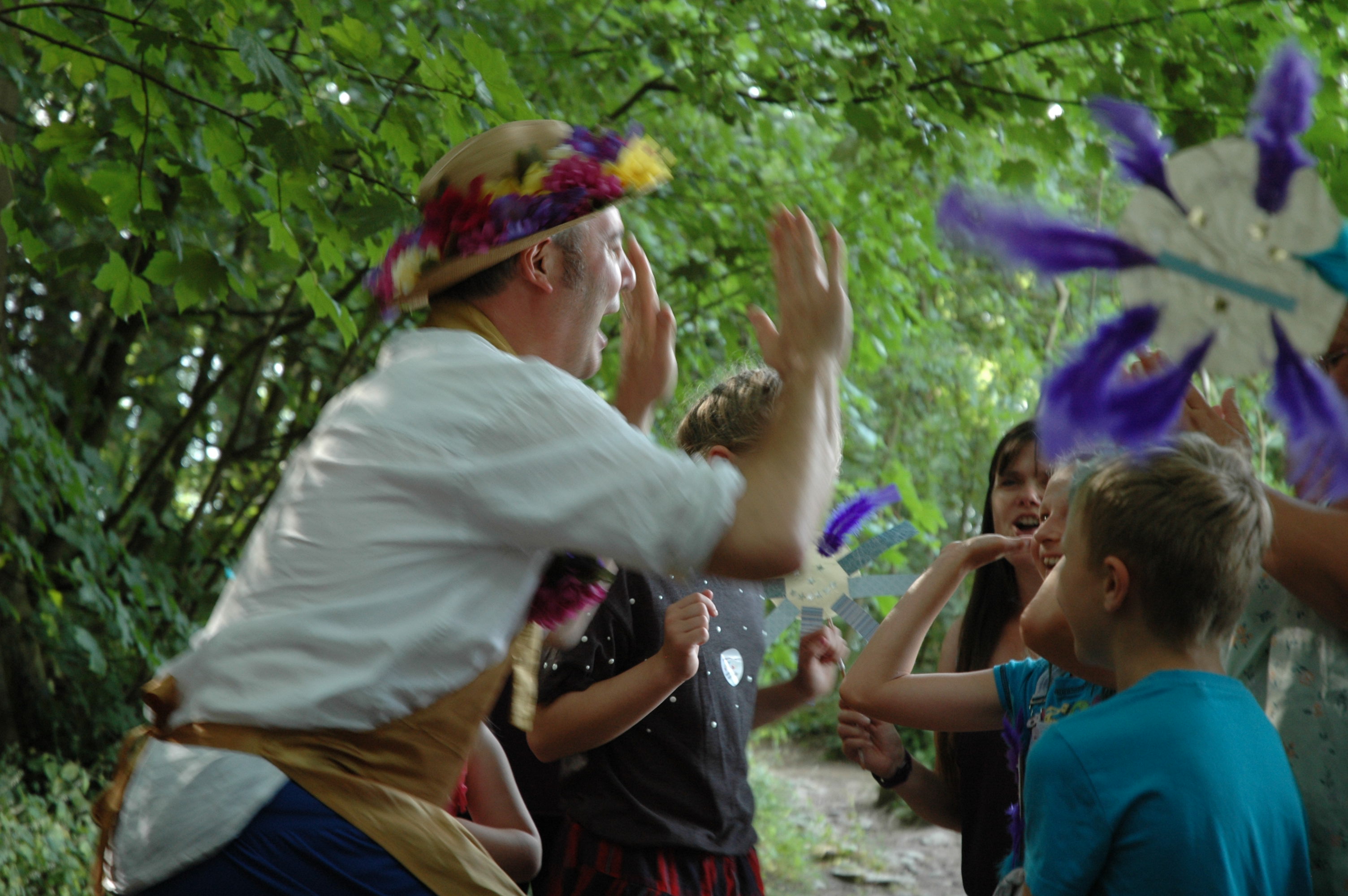 Babbling Vagabonds A Wild Walk - The Golden thief Production Image