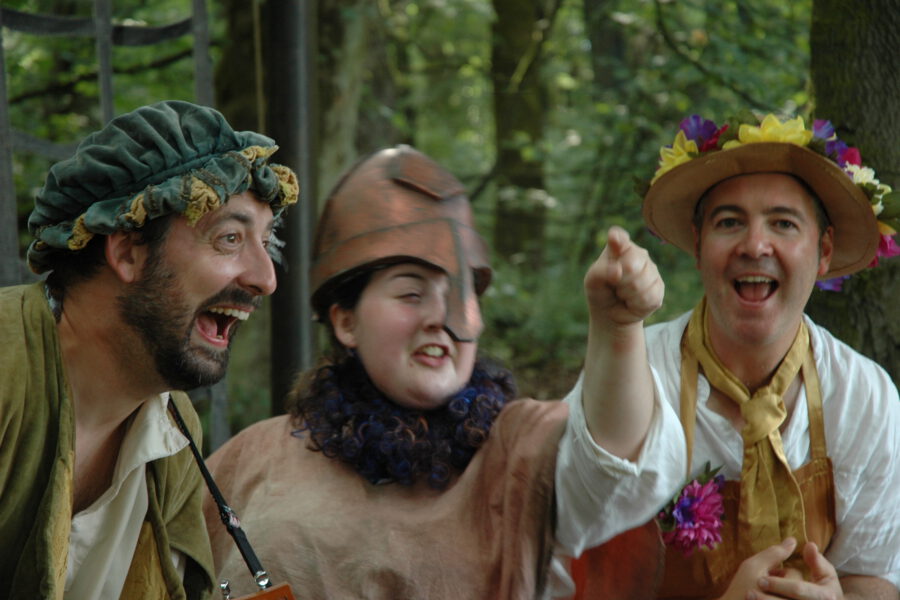 Babbling Vagabonds present A Wild Walk - The Golden Thief Production Image