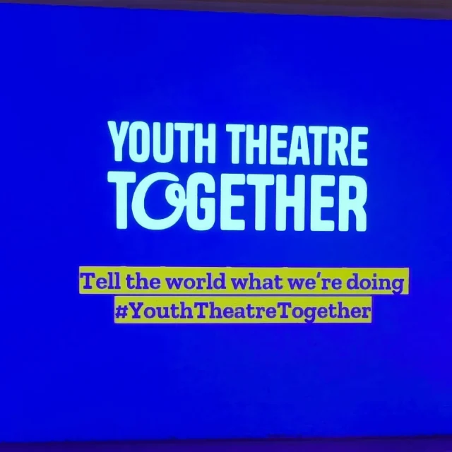 Really looking forward to contributing to this important discussion about the future of Youth Theatre #YouthTheatreTogether